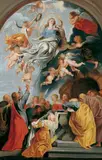 Nachfolge Peter Paul Rubens, DIE HIMMELFAHRT MARIENS., Öl auf Leinwand
