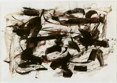 Peter Brüning, Ohne Titel, 1957, Mixed media