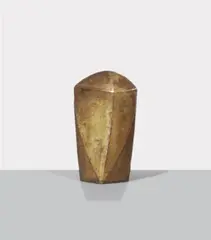 Kopf by Michael Croissant, Gegossene Bronzeplastik, sold Dec 2004