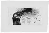 David Hockney, Fires of furious desire, Original-Radierung (Ätzung und Aquatinta) auf leicht genarbtem Velin