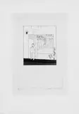 David Hockney, To remain, Original-Radierung (Ätzung und Aquatinta) auf Velin