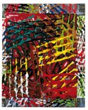 Markus Lüpertz, Rotes Fenster, Öl auf Leinwand
