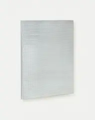 Lichtrelief by Heinz Mack, Aluminiumblechrelief auf Holz montiert, sold Dec 2004