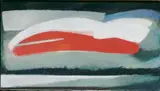 Georg Meistermann, Weiss über Rot (Vor der Ferne - Mit Rot)