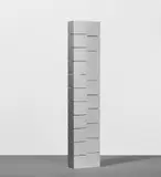 François Morellet, Zwei Interferenz Schnitte, Holzskulptur