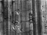Kölner Dom. Skulptur eines unbekannten Meisters by Sigmar Polke, Schwarz-weiß Fotografie, sold Dec 2004