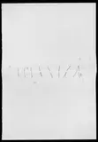 Antoni Tàpies, Traits et Points, Original-Radierung in Schwarz und Grau auf horizontal durch die Mitte gefaltetem elfenbeinfarbenen Velin