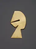 Jean Arp, Heaume (Découpage). Sculpture-Pendentif