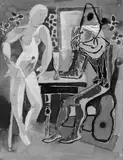 Curth Georg Becker, Paar am Tisch