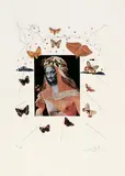 Memories of Surrealism by Salvador Dalí, 12 mit Kaltnadel überarbeitete farbige Fotolithographien auf gelblichem Velin. Jeweils signiert. Exemplar F 102/175 der , sold Dec 2004