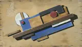 Wassily Ermilov, Suprematistisches Relief, Holz, bemalt