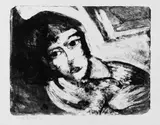 Max Kaus, Liegendes Mädchen