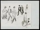 August Macke, Spaziergänger