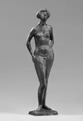 Stehende by Gerhard Marcks, Bronzeplastik, sold Dec 2004