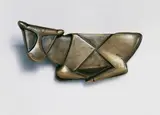 Liegendes Kalb by Ewald Mataré, Bronzeplastik, sold Dec 2004