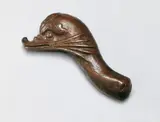Türgriff "Phantasieungeheuer" by Ewald Mataré, Bronze (Kopffragment eines delphinartigen Fabeltieres), sold Dec 2004