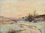 Maxime Maufra, Matinée d'Hivers, Vallée du Ris, Douarnenez, Öl auf Leinwand