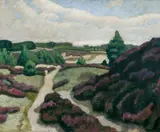 Otto Modersohn, Sommertag an der Wümme / Heidelandschaft