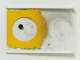 László Moholy-Nagy, Space Modulator, Öl und z.T. farbige Gravur auf Acrylglas