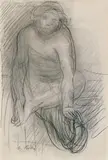 Auguste Rodin, Femme Nu Assise