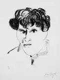 Marc Chagall, Selbstportrait, Original-Lithographie auf Velin