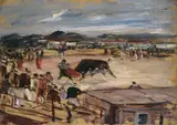 Otto Dill, Stierkampf