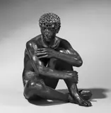 Karl-Heinz Krause, Sitzender Jüngling