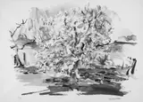 Oskar Kokoschka, Blühender Apfelbaum