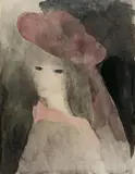 Marie Laurencin, Jeune fille au chapeau