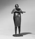 Schwertprüfer by Gerhard Marcks, Bronzeplastik, sold Jun 2004