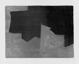 Composition Lie-de-vin et Orange by Serge Poliakoff, Original-Farblithographie auf Velin, sold Jun 2004