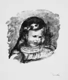 Pierre-Auguste Renoir, Claude Renoir, la tête baisée