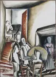 Ossip Zadkine, Figuren im Raum