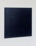 Robert Barry, THIS ALSO...QUIETLY...LISTEN...AFRAID, Acryl auf Leinwand