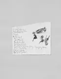 Joseph Beuys, Kalb mit Kinder, Farbige Aquatinta und Lithographie auf Chinapapier, aufgewalzt auf graues Rives-Velin