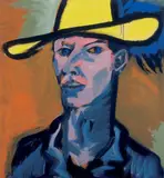 Rainer Fetting, Selbst mit gelbem Hut II