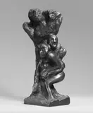 Kaiserallee I by Alfred Hrdlicka, Bronzeplastik mit bräunlicher, partiell messingfarbener Patina, Höhe 39,5 cm, sold Jun 2004