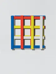 Alle Vier by Imi Knoebel, Acryl auf Aluminium, sold Jun 2004