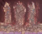 César Manrique, Rotura, Acryl und Sand auf Leinwand