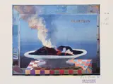 Surtsey by Dieter Roth, Mit 18 Hyalographien (Lichtdrucke) in bis zu 8 Farben gedruckt auf festem glatten Papier um, sold Jun 2004