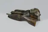 Michael Steiner, Nuba, Bronzeplastik mit bräunlicher Patina