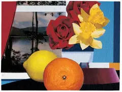 Tom Wesselmann, Still life, Liquitex und Collage auf Hartfaserplatte