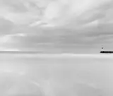 Michael Kenna, Ferry Departure, Calais, France