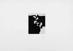 Batz by Eduardo Chillida, Original-Radierung (Aquatinta) auf Velin, sold Nov 2003