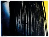 1977 - H 44 by Hans Hartung, Öl auf Holz, sold Nov 2003