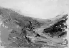 Marseille by Thomas Kohl, Öl auf weißem Halbkarton, sold Nov 2003