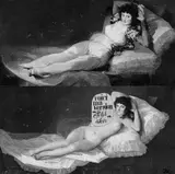Jiří Kolář, Ohne Titel (Maya)