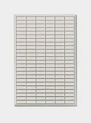 Jan Schoonhoven, R 72 - 73 - M - 11, Farbe und Pappmaché auf Holz