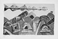 Afrika by Eduard Bargheer, Mit 10 Farblithographien auf Velin. Jeweils signiert und datiert. Exemplar X/XX einer Gesamtauflage von 140 Folgen. Lose, sold Nov 2003