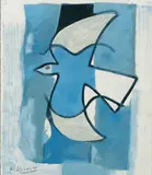 Georges Braque, L'Oiseau Bleu et Gris